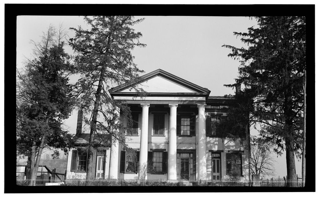 John Thompson House, photograph filed with the federal survey