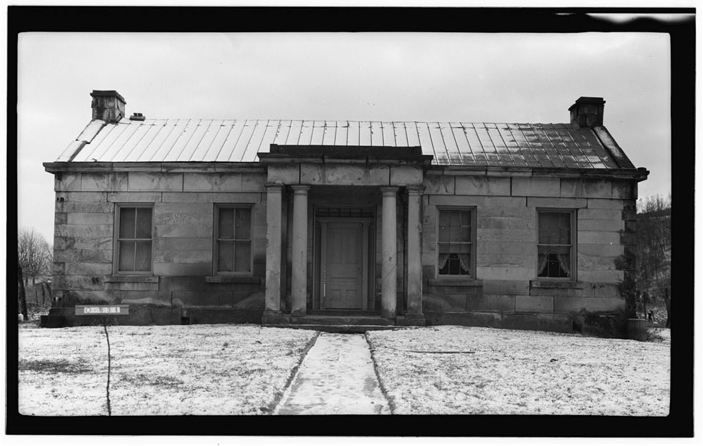 Jones House (Stone), State Highway 24, Jasper, Pike County, OH, photograph filed with the federal survey