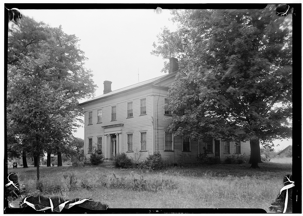 Welday House, Seville, Medina County, OH, photograph filed with the federal survey