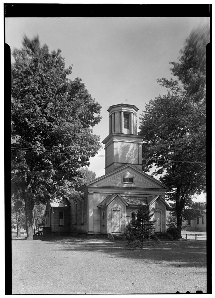 Old Methodist Church, photograph filed with the federal survey