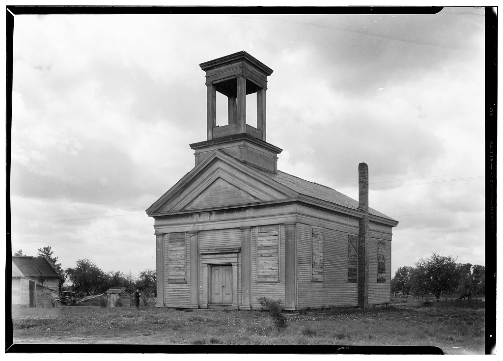 Freewill Baptist Church, Colebrook, Ashtabula County, OH, photograph filed with the federal survey