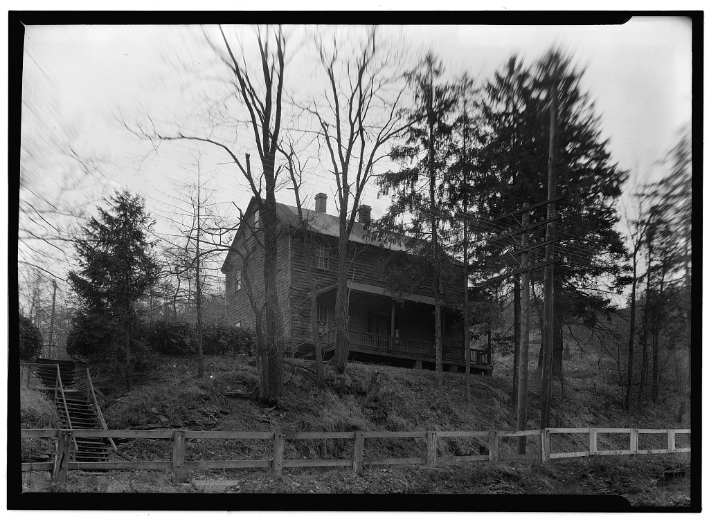 House on Hill, Planing Mill Vicinity, Zoar, Tuscarawas County, OH, photograph filed with the federal survey