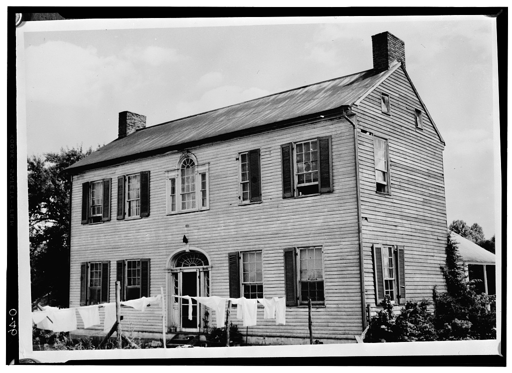 Jesse Spencer House, Adelphi, Ross County, OH, photograph filed with the federal survey