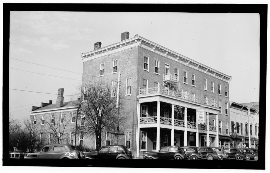 Golden Lamb Hotel, photograph filed with the federal survey