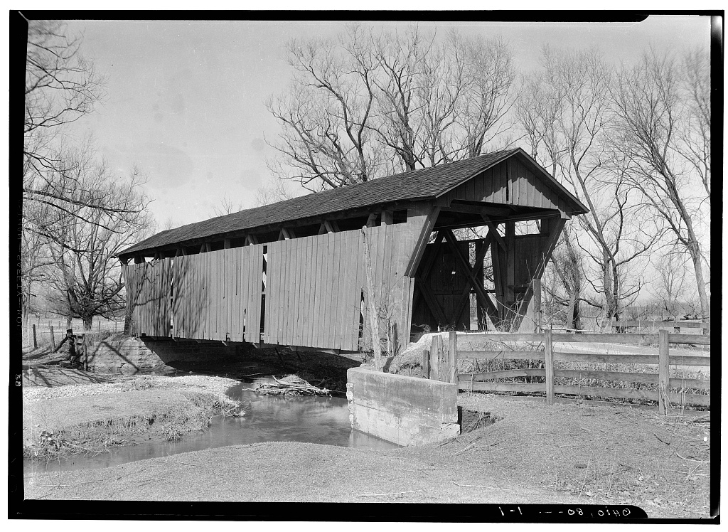 Covered Bridge, photograph filed with the federal survey