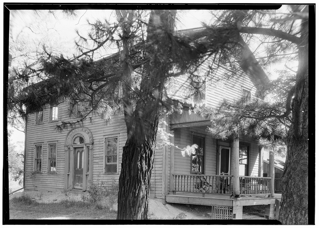 Treat House, photograph filed with the federal survey