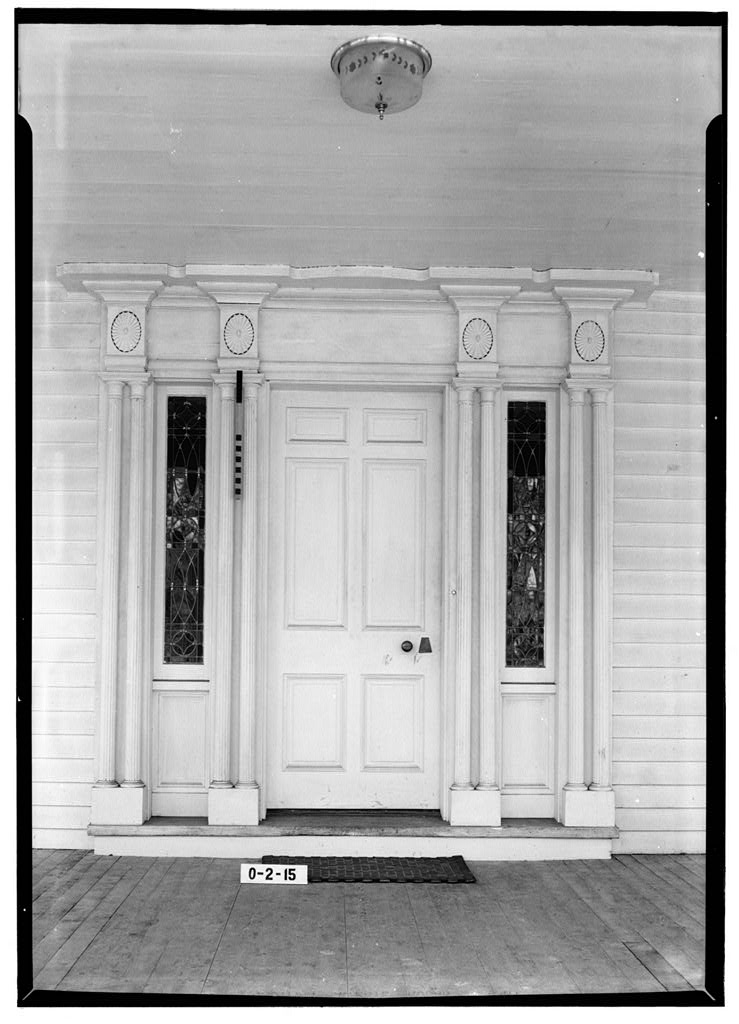 Chagrin Valley Hunt Club (Doorway), photograph filed with the federal survey