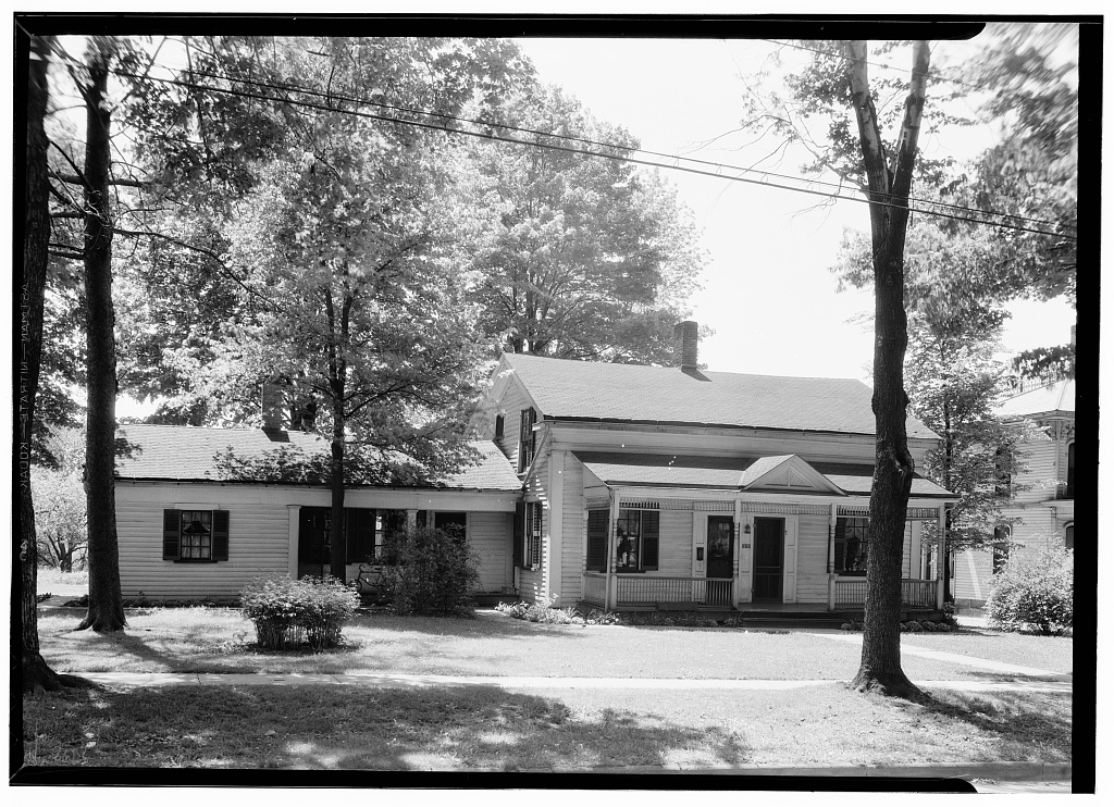 H. W. March House, photograph filed with the federal survey