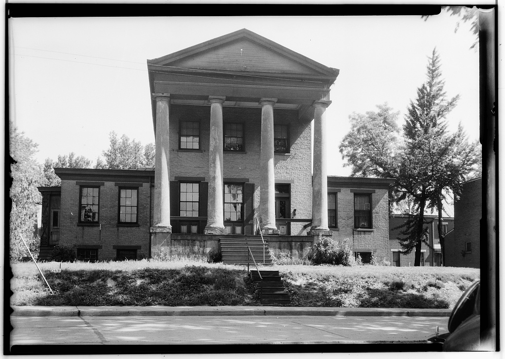 Willowburn, 1562 Hobart Avenue, Cincinnati, Hamilton County, OH, photograph filed with the federal survey