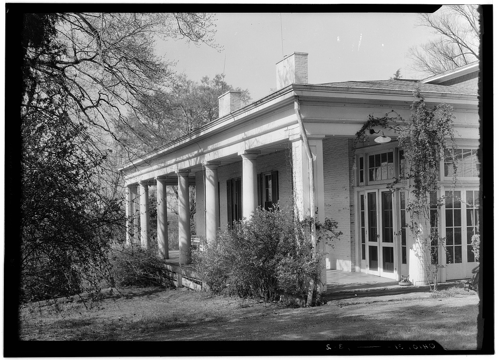 John Campbell Residence, photograph filed with the federal survey