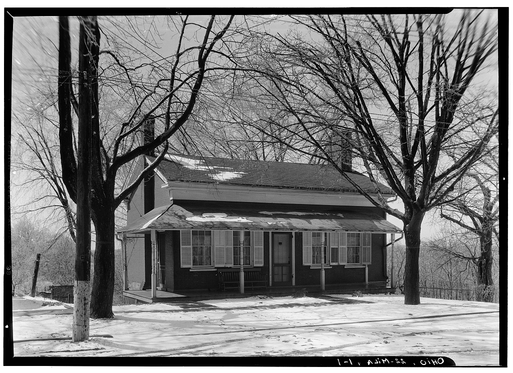 Thomas A. Edison Birthplace, photograph filed with the federal survey