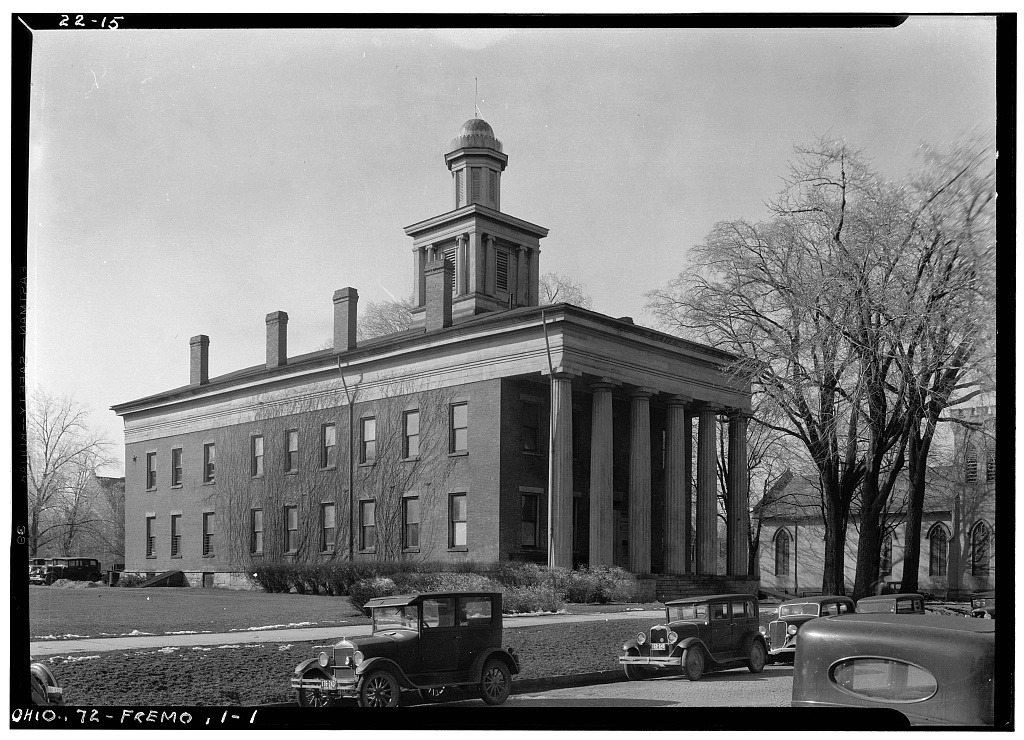 Sandusky County Courthouse, photograph filed with the federal survey