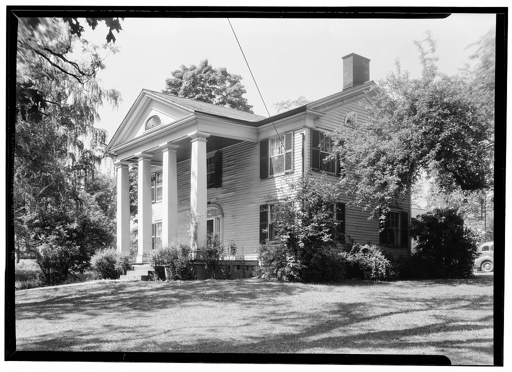 Emery Root House, photograph filed with the federal survey