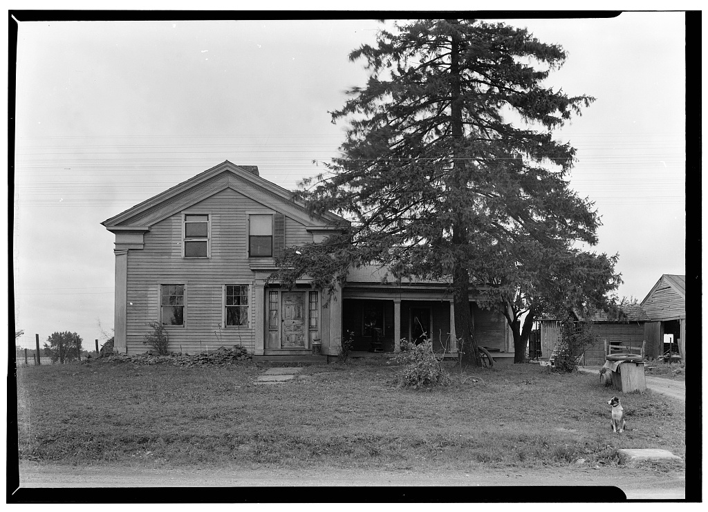 Captain Tracey House, photograph filed with the federal survey