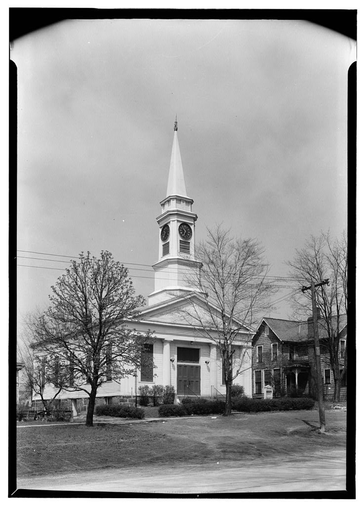 Twinsburg Congregational Church, Route 14, Twinsburg, Summit County, OH, photograph filed with the federal survey