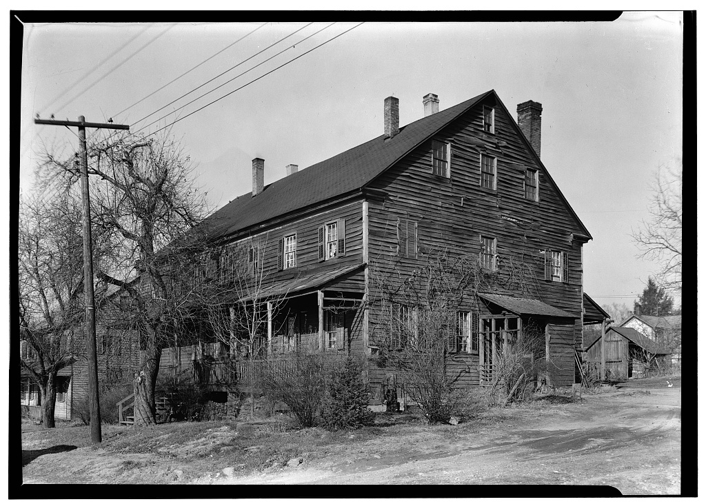 Dormitory, photograph filed with the federal survey
