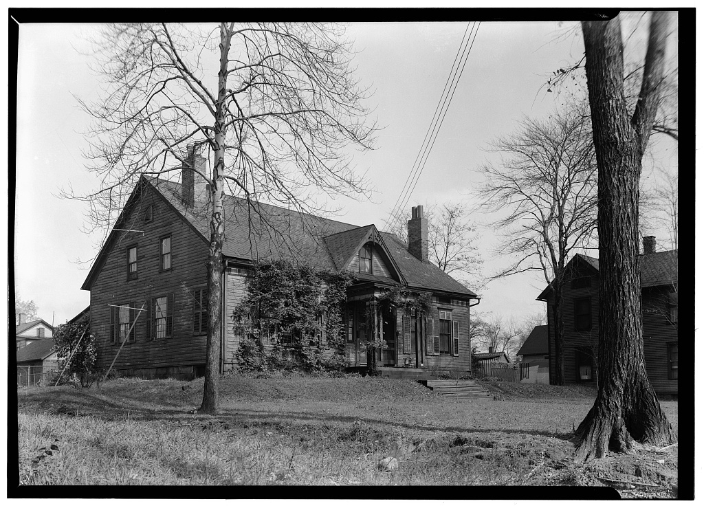 Edwards-Webb House, photograph filed with the federal survey