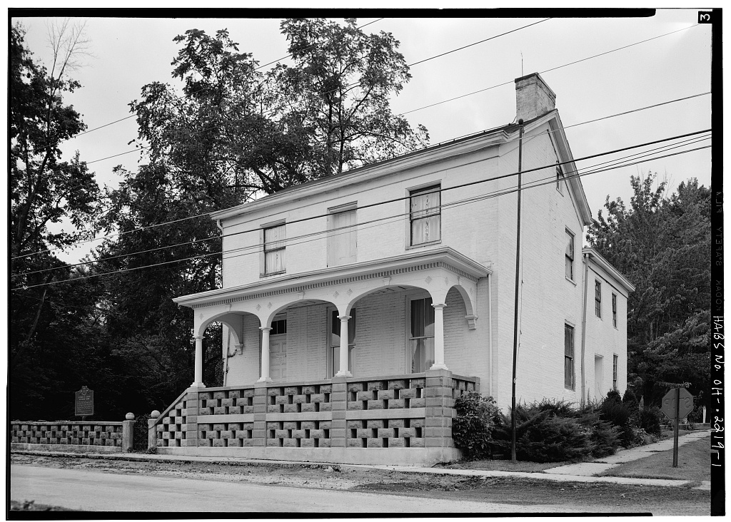 Ulysses S. Grant Boyhood House, photograph filed with the federal survey