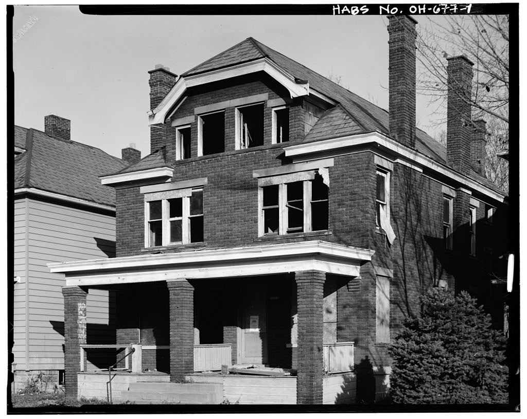 1566-1568 Franklin Avenue (Houses), Columbus, Franklin County, OH, photograph filed with the federal survey