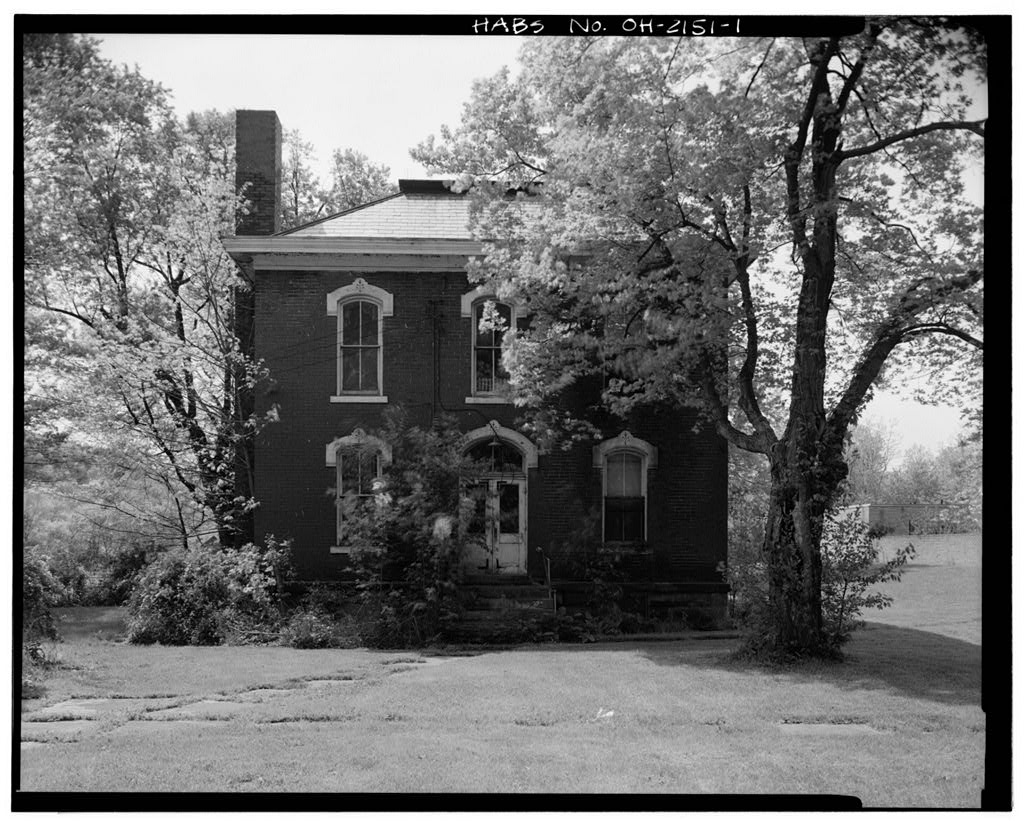 Morgan County Home for the Insane, State Route 376, McConnelsville, Morgan County, OH, photograph filed with the federal survey