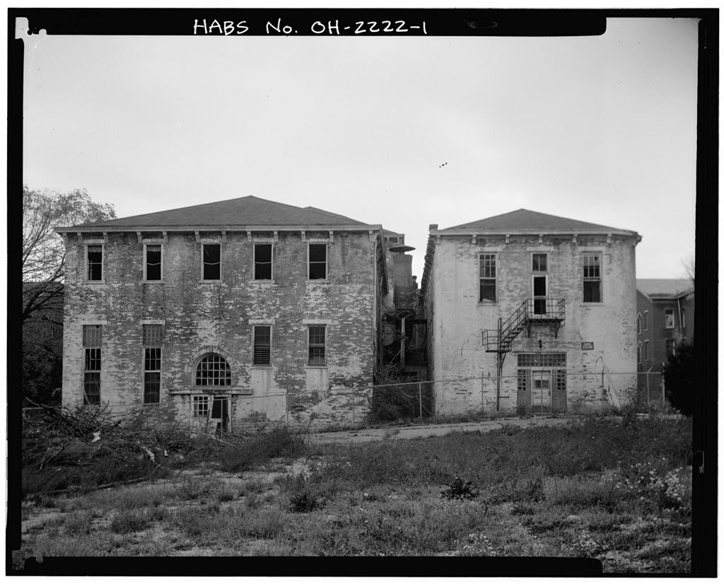 Southern Ohio Lunatic Asylum, photograph filed with the federal survey