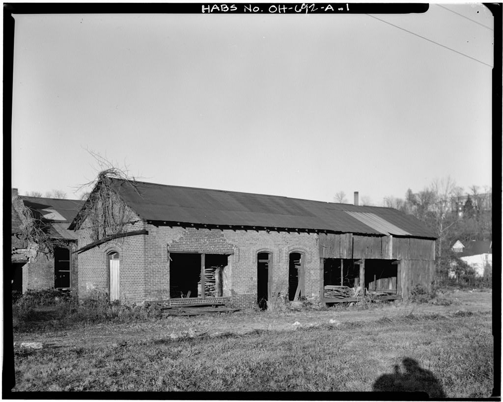 Athens Gas Light & Electric Company Building, Factory Street, Athens Railroad Station vicinity, Athens, Athens County, OH, photograph filed with the federal survey