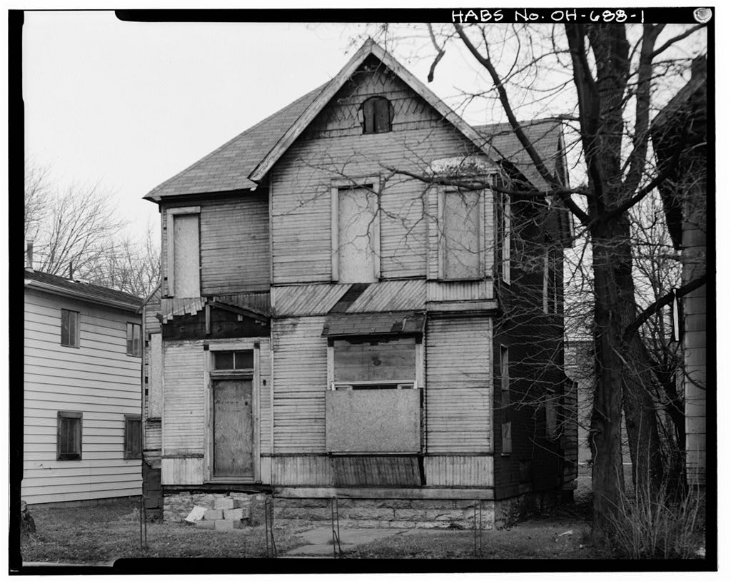1022 Oak Street (House), Columbus, Franklin County, OH, photograph filed with the federal survey