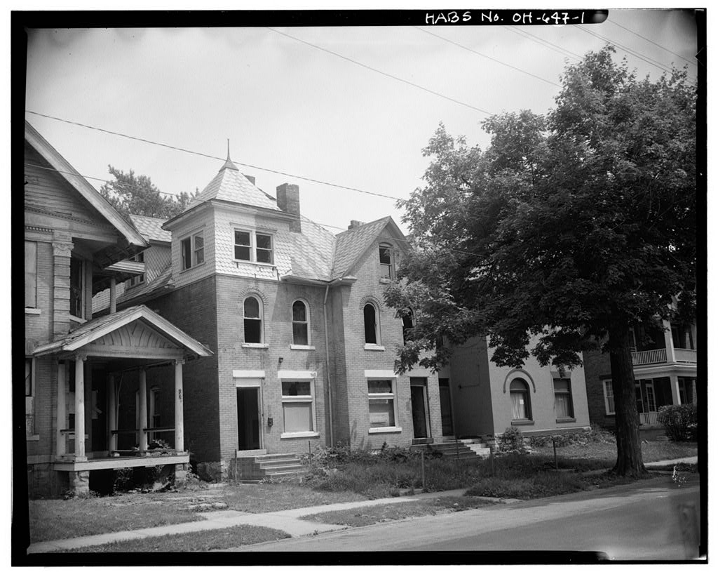 244-246 South Eighteenth Street (Houses), Columbus, Franklin County, OH, photograph filed with the federal survey