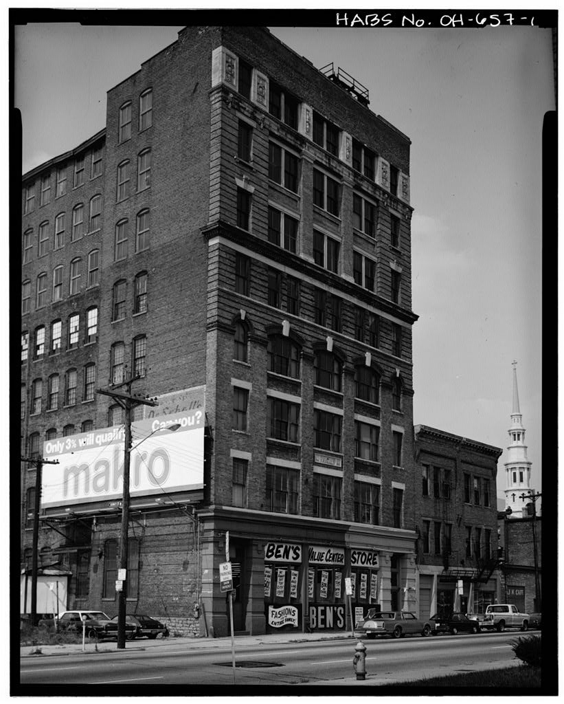 Wolf Building, 412-416 West Seventh Street, Cincinnati, Hamilton County, OH, photograph filed with the federal survey