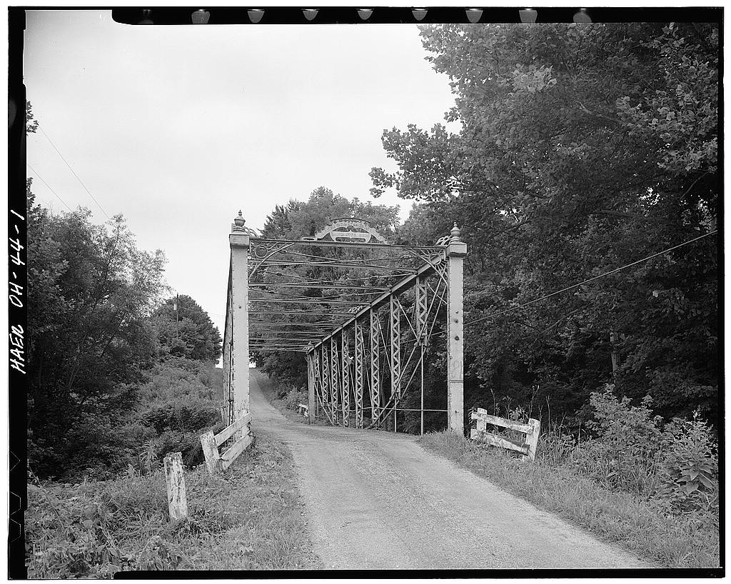 John Bright No. 1 Iron Bridge, photograph filed with the federal survey