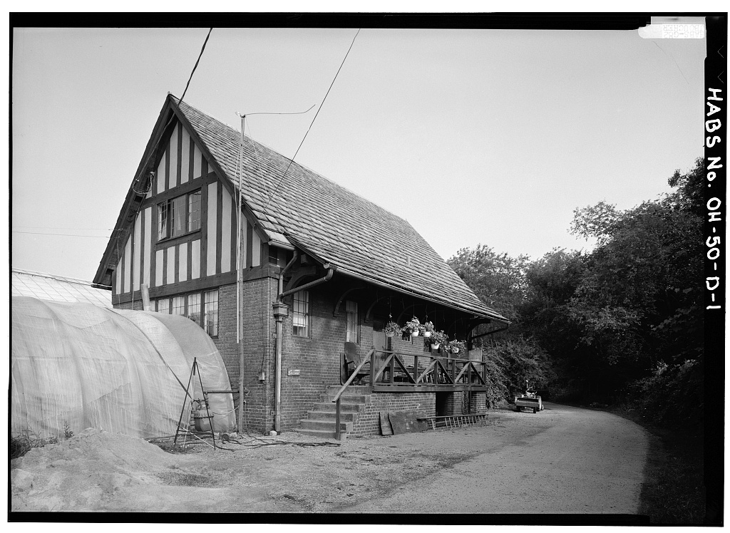 Stan Hywet Hall, photograph filed with the federal survey