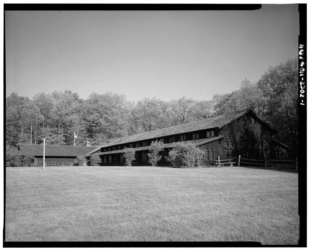 Happy Days Shelter, 434 West Streetsboro Road (State Route 303), Peninsula, Summit County, OH, photograph filed with the federal survey