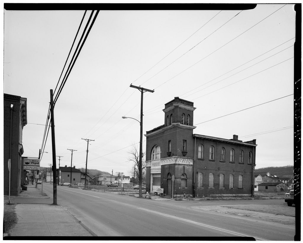 Independent Hose Company No. 3, Nineteenth & Belmont Streets, Bellaire, Belmont County, OH, photograph filed with the federal survey