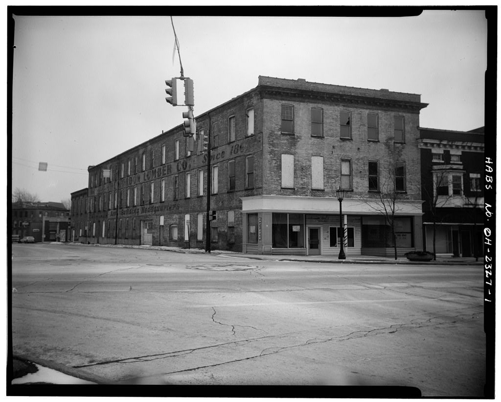 15-17 South Washington (Commercial Building), photograph filed with the federal survey