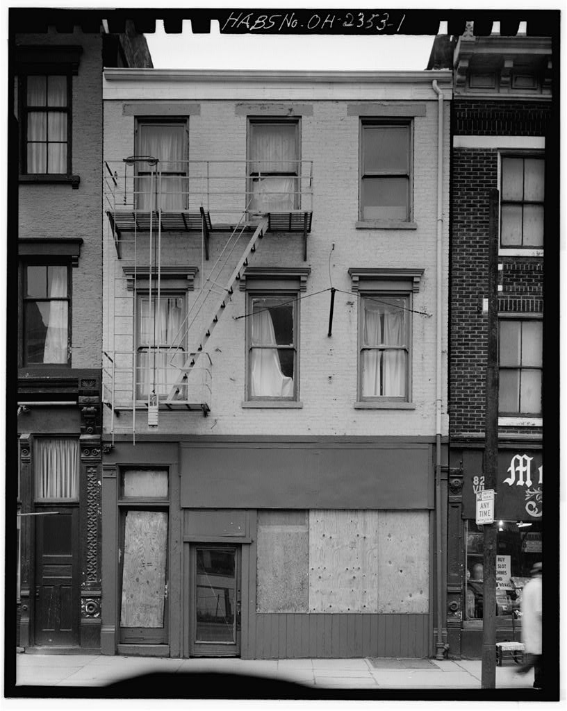 819 Vine Street (Commercial Building), Cincinnati, Hamilton County, OH, photograph filed with the federal survey