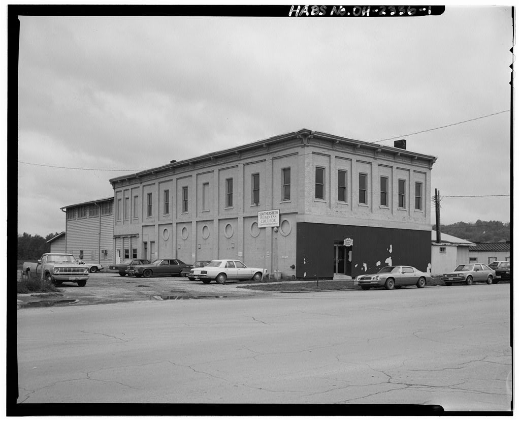 Wellston Coal Company Store, photograph filed with the federal survey