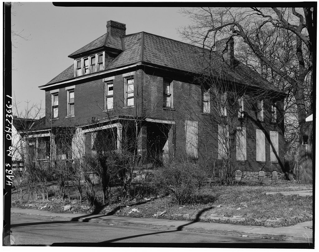 1354-1356 Fair Avenue (house), photograph filed with the federal survey