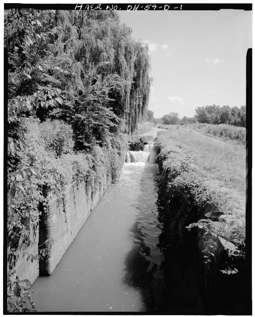 Ohio & Erie Canal, photograph filed with the federal survey