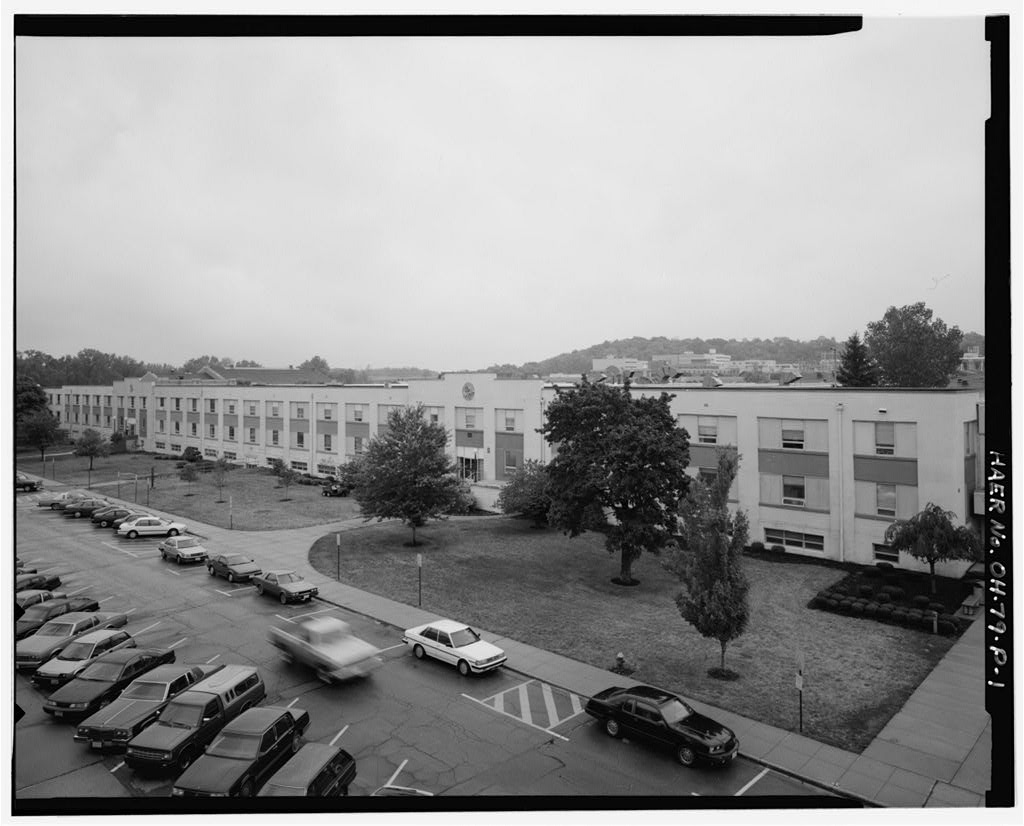 Wright-Patterson Air Force Base, Area B, Building 11, Administration Building No. 1, B Street from Third to Fifth Streets, Dayton, Montgomery County, OH, photograph filed with the federal survey