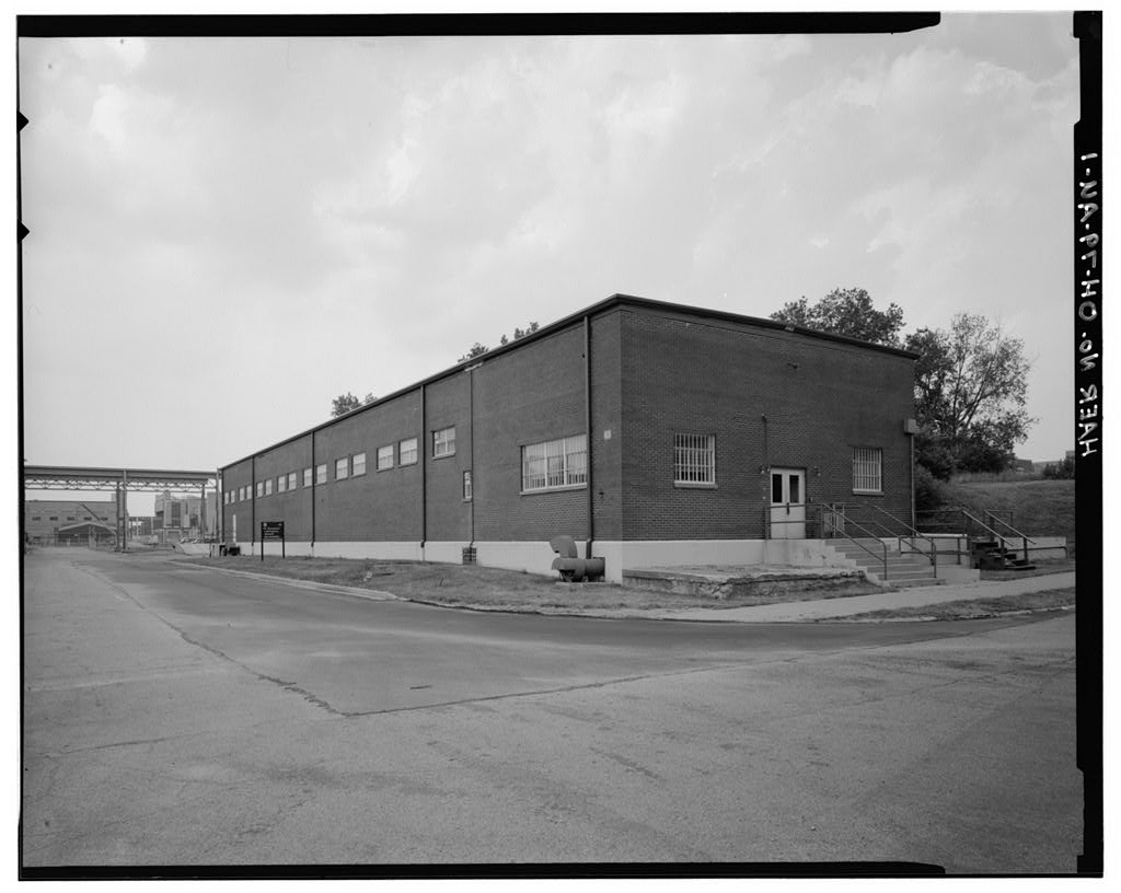 Wright-Patterson Air Force Base, Area B, Building 63, Ordnance Storage No. 2, Corner of Tenth & E Streets, Dayton, Montgomery County, OH, photograph filed with the federal survey