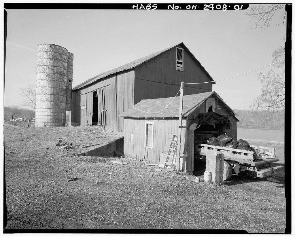 Joseph H. Marshall Farmstead, West side of U.S. Route 50, .7 mile south of Guysville, Guysville, Athens County, OH, photograph filed with the federal survey