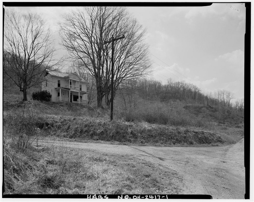 Nathaniel Cline House, photograph filed with the federal survey