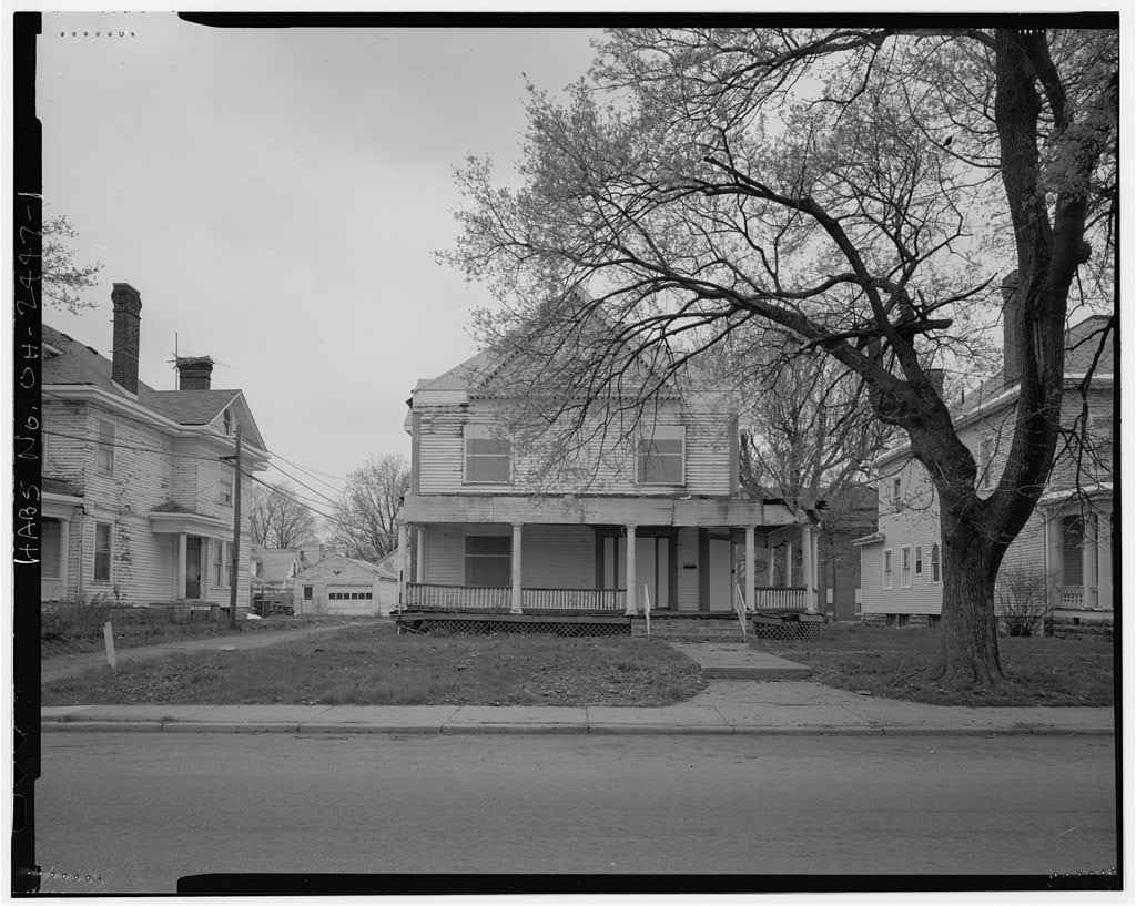 Charles J. & Fannie L. Bowlus House, photograph filed with the federal survey