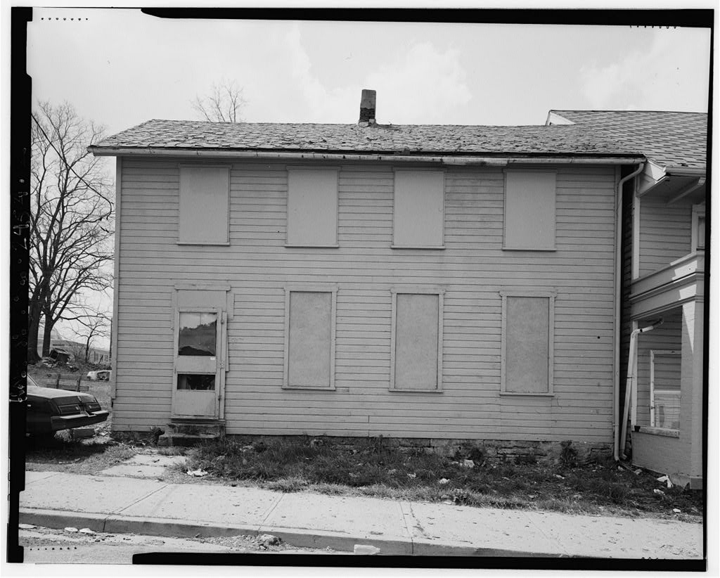 531-533 Gallagher Street (house), photograph filed with the federal survey