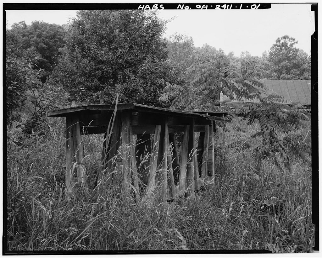 Jeremiah Bean Farmstead, Manger, Southwest side of U.S. Route 50, 1.8 miles south of Guysville, Guysville, Athens County, OH, photograph filed with the federal survey
