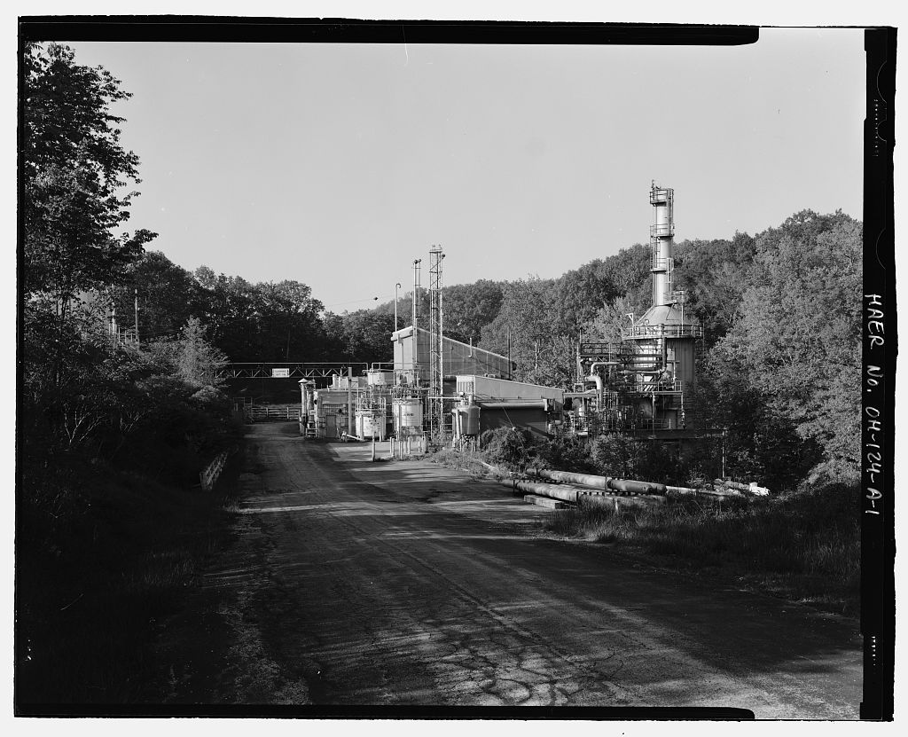 Rocket Engine Testing Facility, photograph filed with the federal survey