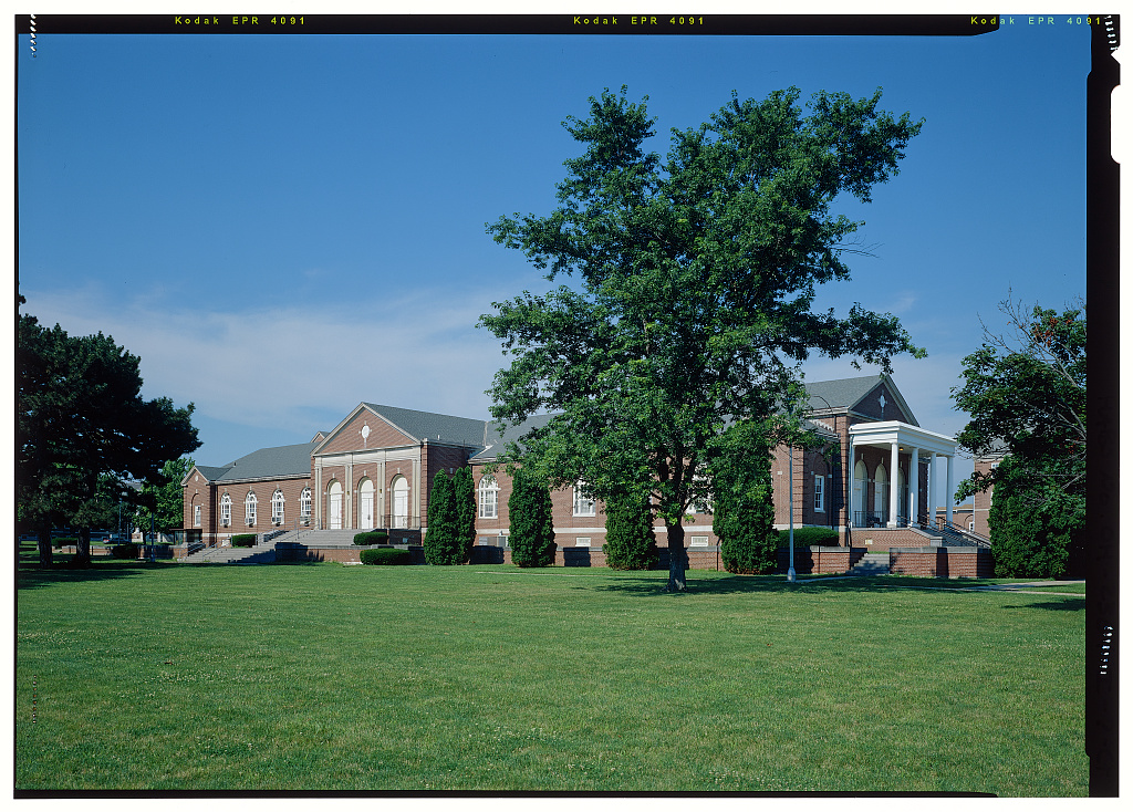 National Home for Disabled Volunteer Soldiers, Central Branch, Mess Hall, 4100 West Third Street, Dayton, Montgomery County, OH, photograph filed with the federal survey