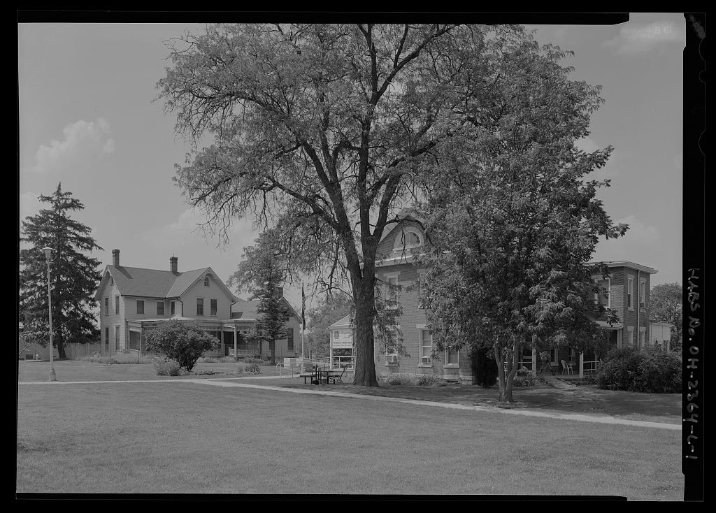 National Home for Disabled Volunteer Soldiers, Central Branch, Employee Housing, 4100 West Third Street, Dayton, Montgomery County, OH, photograph filed with the federal survey