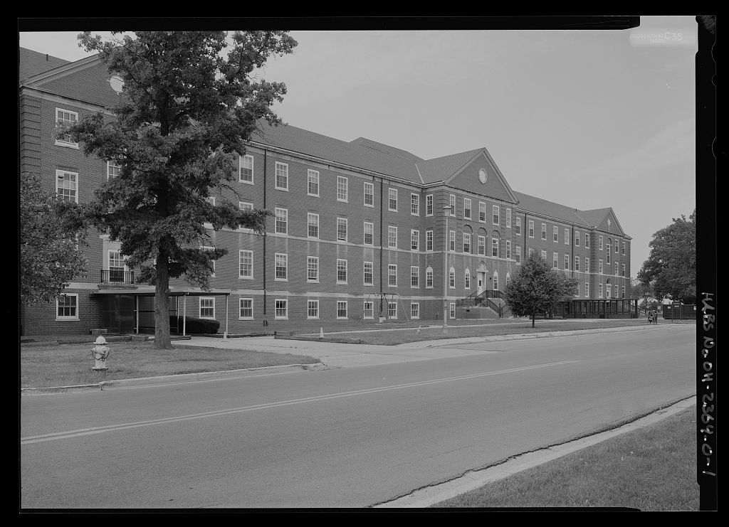 National Home for Disabled Volunteer Soldiers, Central Branch, Domiciliary, 4100 West Third Street, Dayton, Montgomery County, OH, photograph filed with the federal survey