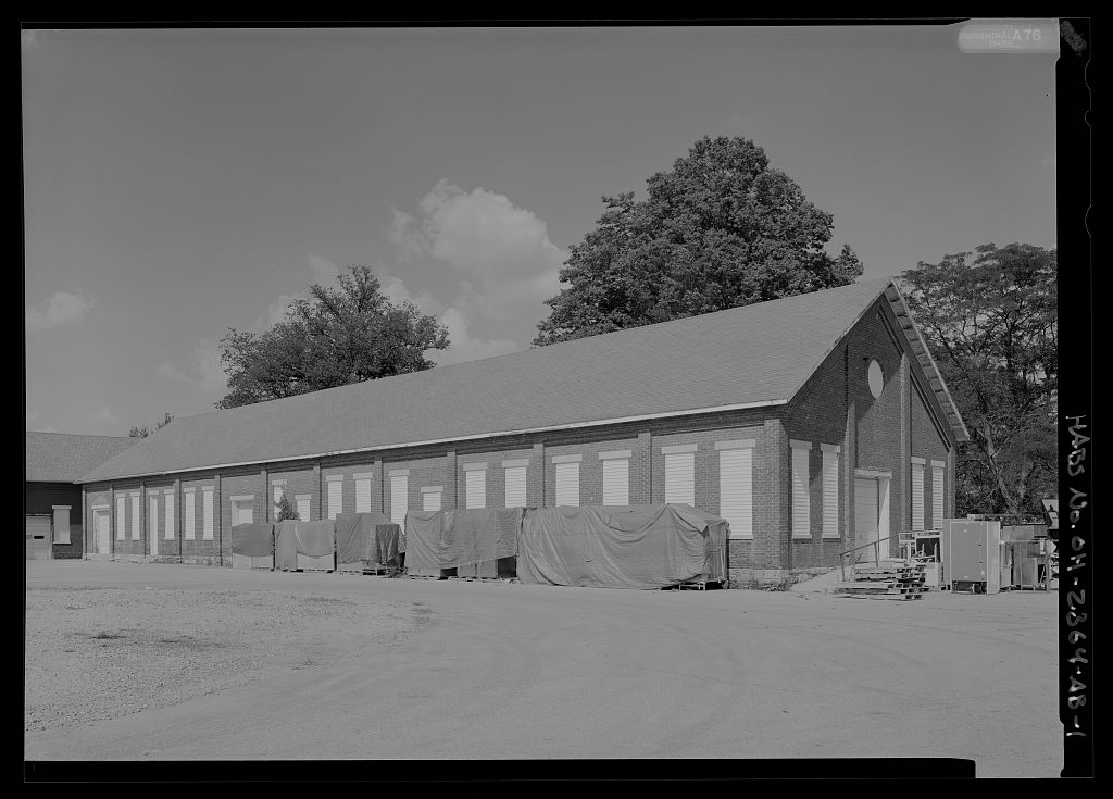 National Home for Disabled Volunteer Soldiers, Central Branch, Shops, 4100 West Third Street, Dayton, Montgomery County, OH, photograph filed with the federal survey